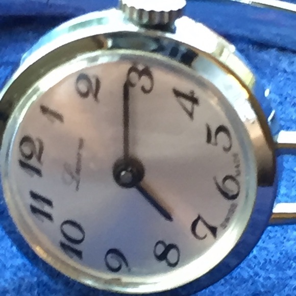 Lucerne Accessories Vintage Lucerne Swiss Mechanical Wind Watch